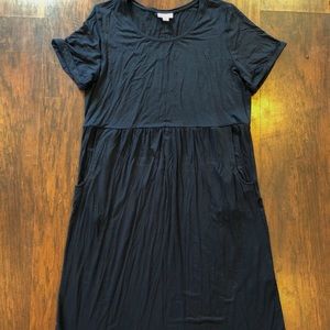 J. Jill Navy Dress in size medium tall
